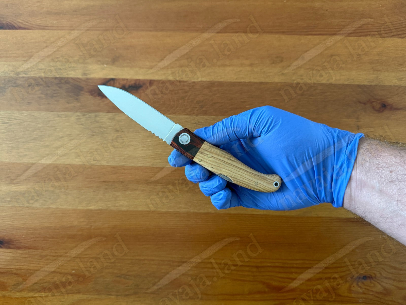 Joker Koala Pocket Knife 3.14” MOVA Blade Olive Wood & Rosewood Handle