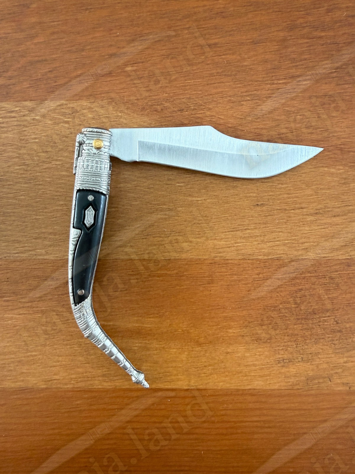 3.3” Albacete Navaja Joker Sevillana Knife Zamak Handle Handmade Slipjoint Spain