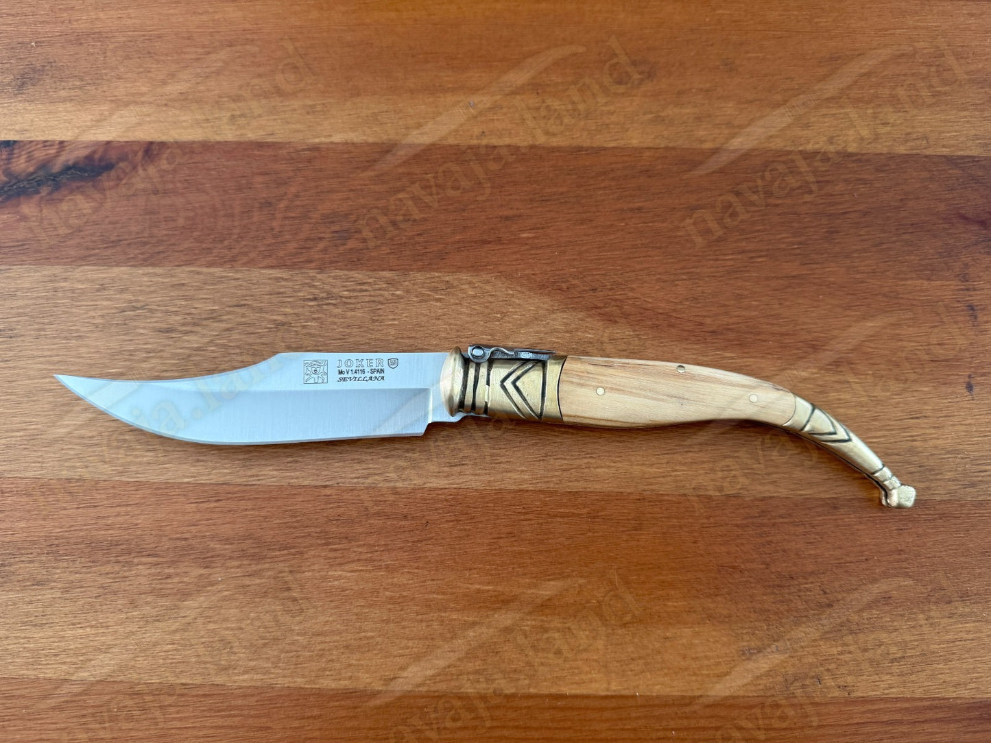 4.5” Navaja Joker Sevillana Classic Navaja Pocket Knife From Spain NO Ratchet