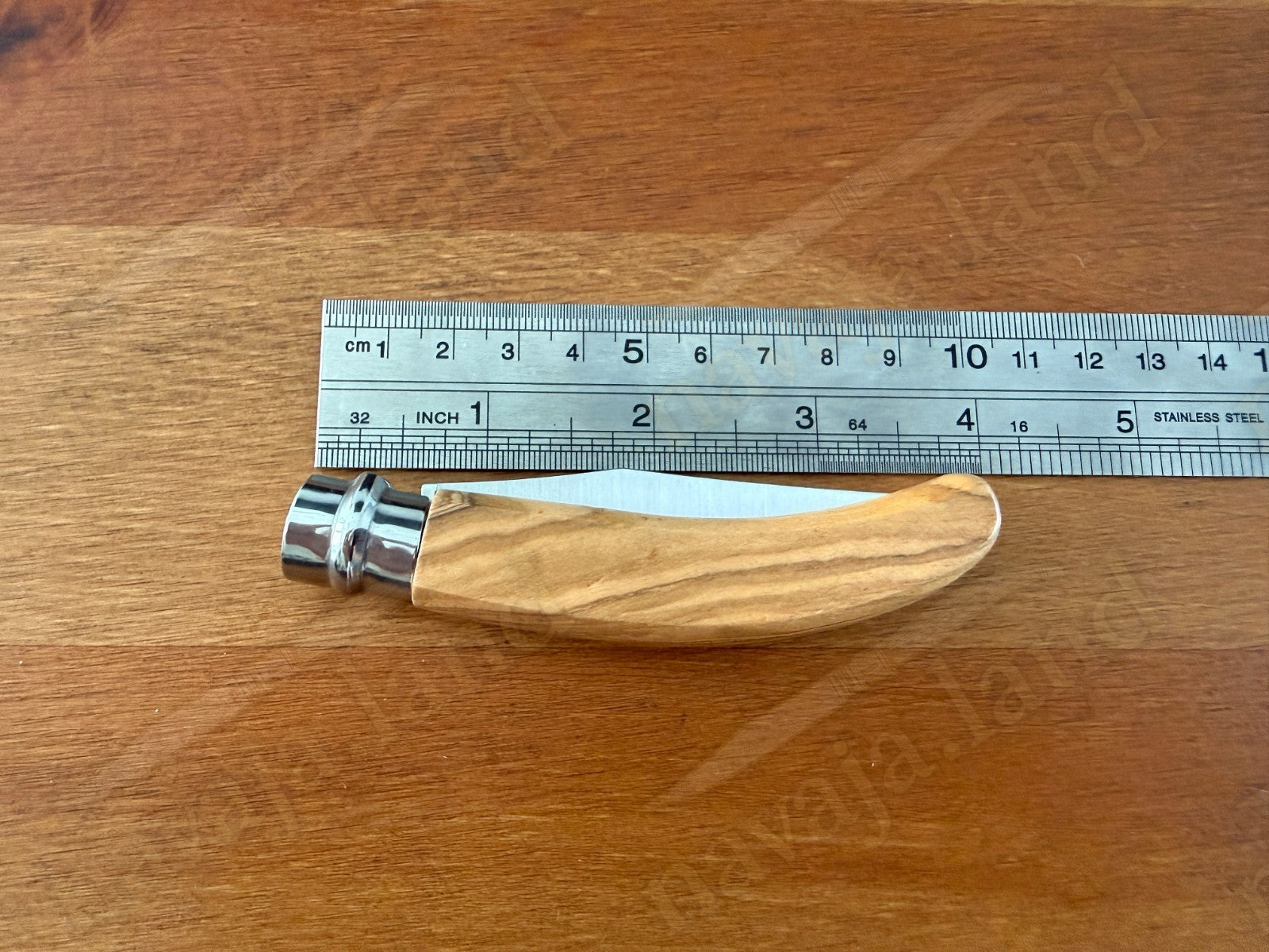 Olive Wood Handle Joker Folding Knife 8 cm (3.15 in) Blade with Viroblock Lock