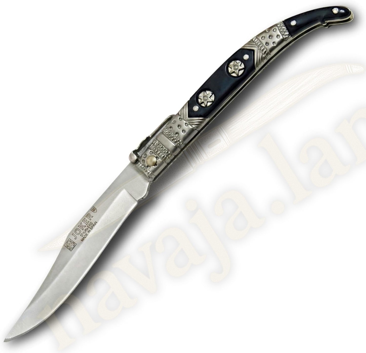 3.5” Albacete Navaja Joker Arabian Knife Zamak Handle Handmade Slipjoint Spain