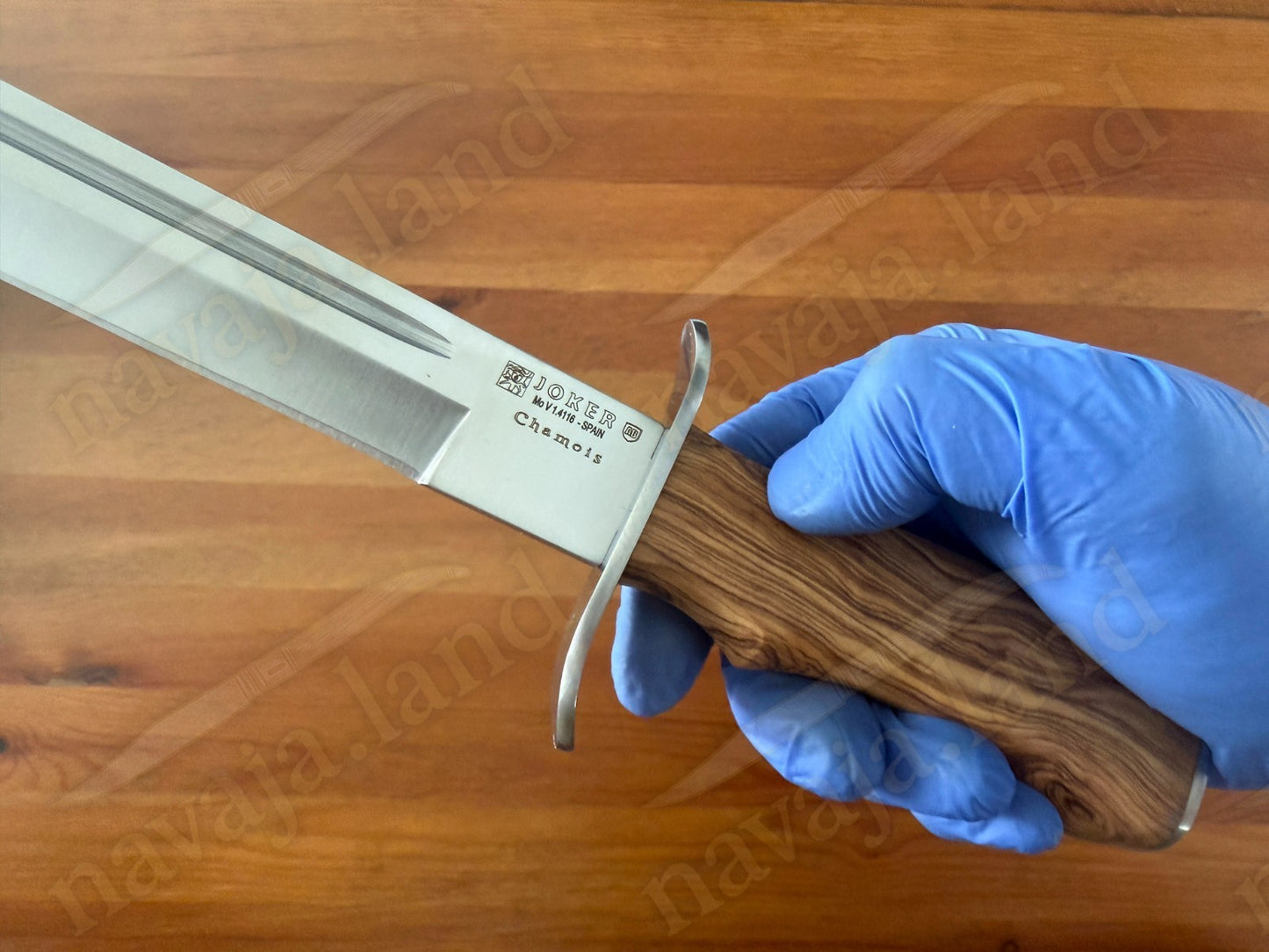 Joker Chamois Hunting Knife 10” MOVA Blade | Olive Wood Handle | Made in Spain