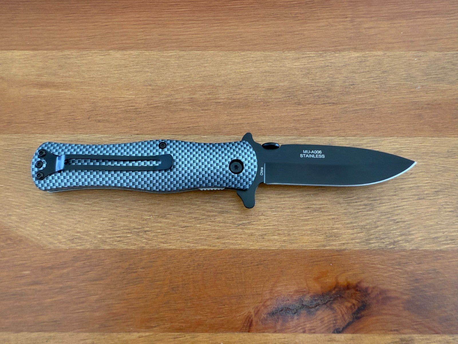 3.25" BLADE STAINLESS STEEL SPRING ASSISTED OPENING NYLON FIBER HANDLE