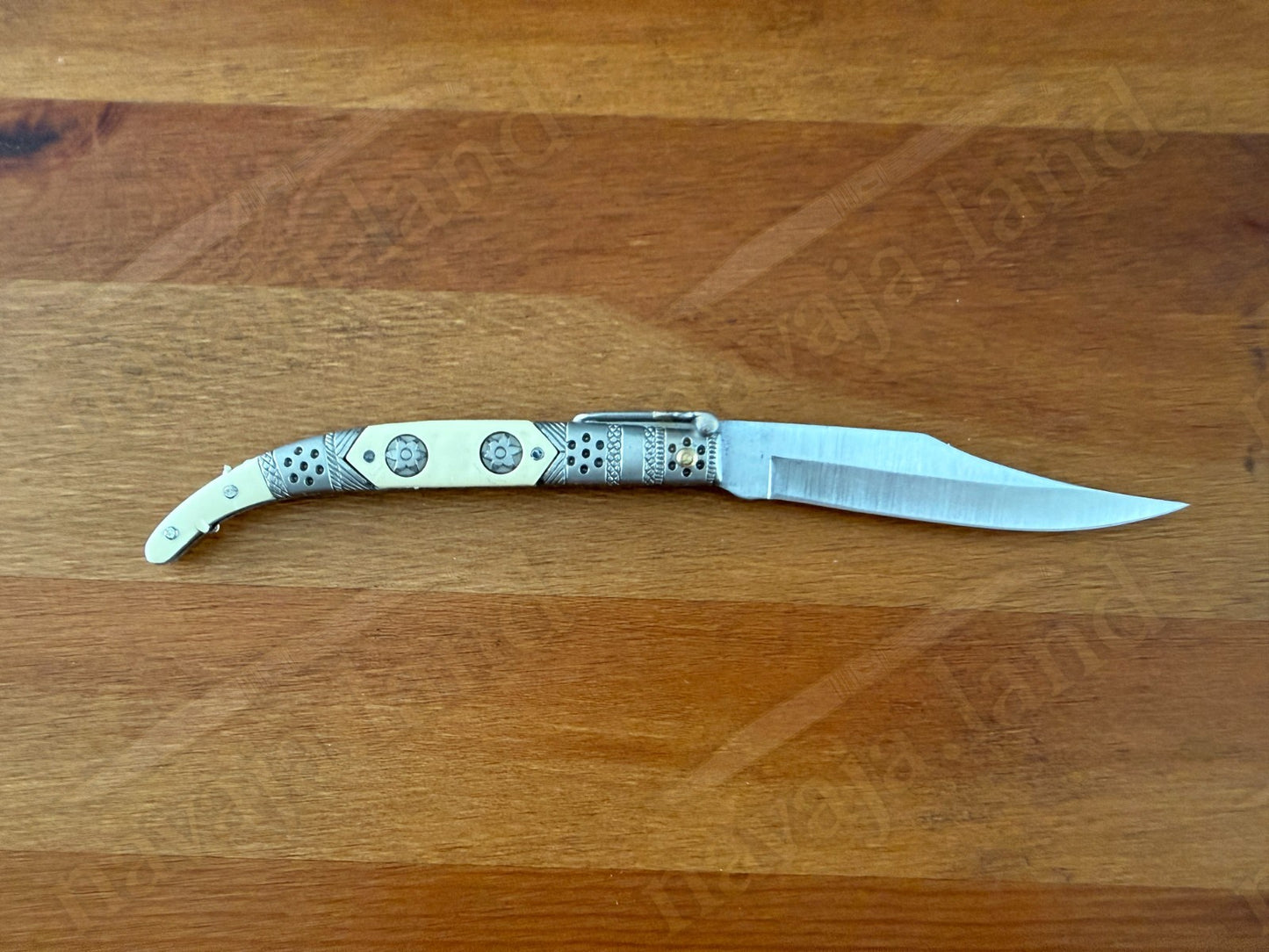 Spanish Navaja Joker Arabian Style 3.9" 420 Steel Zamak Handle Handmade in Spain