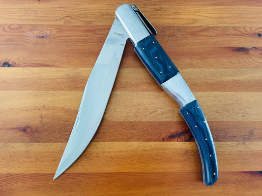 14" Gigantic Arabian Style Navaja Folding Knife Collectors Item Fully Functional