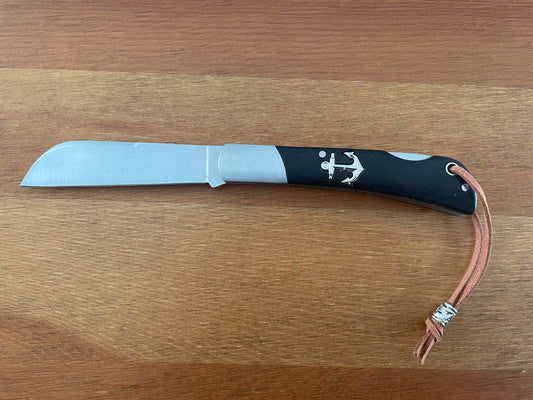 3.15" Beak Marin Navaja Pocket Knife Sailor / Marinera Black Stamina Handle