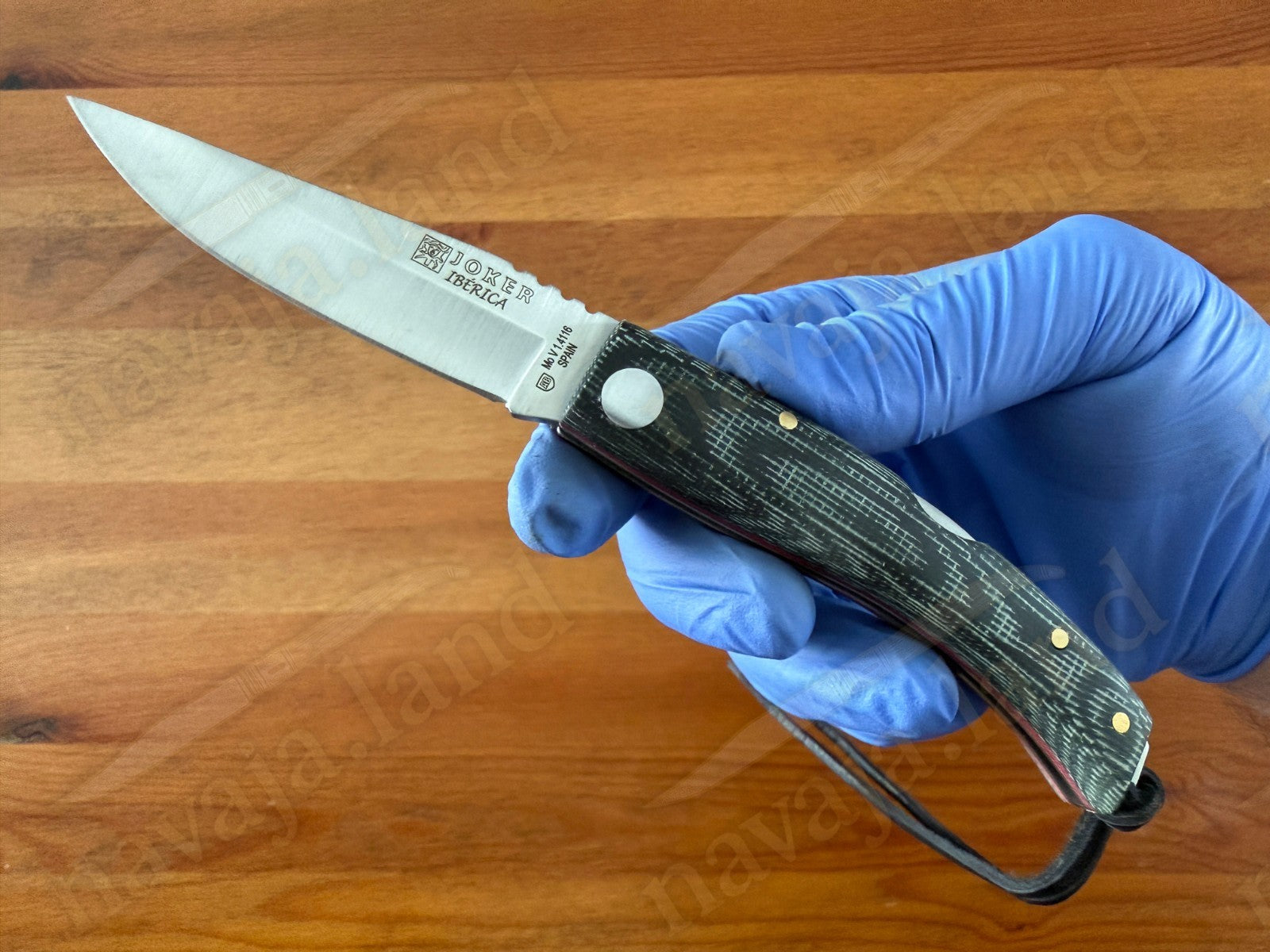 Joker Ibérica Folding Knife Green Micarta Handle 3” MOVA 1.4116 Stainless Steel