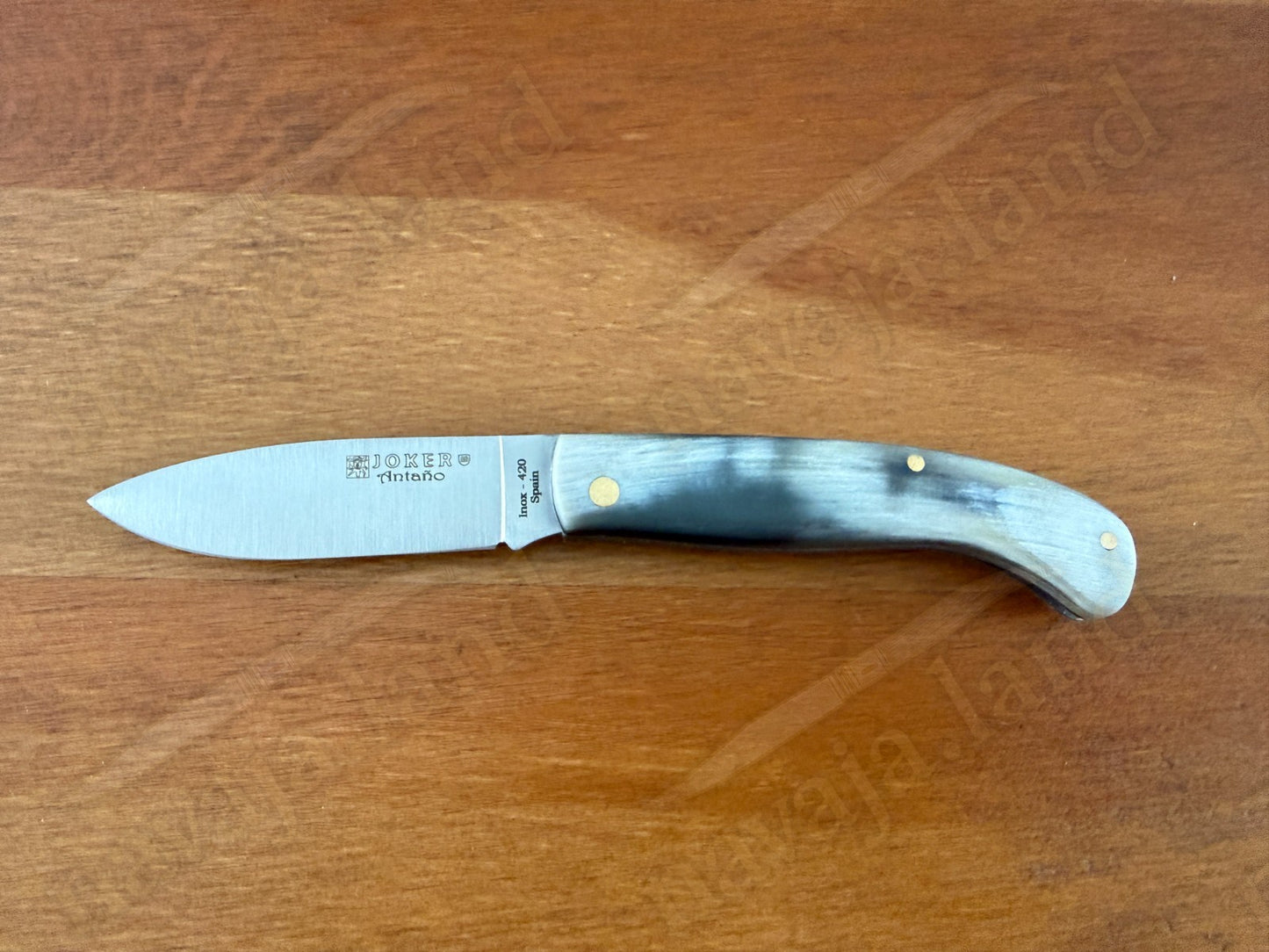 Joker Pocket Knife – Bull Horn Handle | 2.75” Blade | Slipjoint | Made in Spain