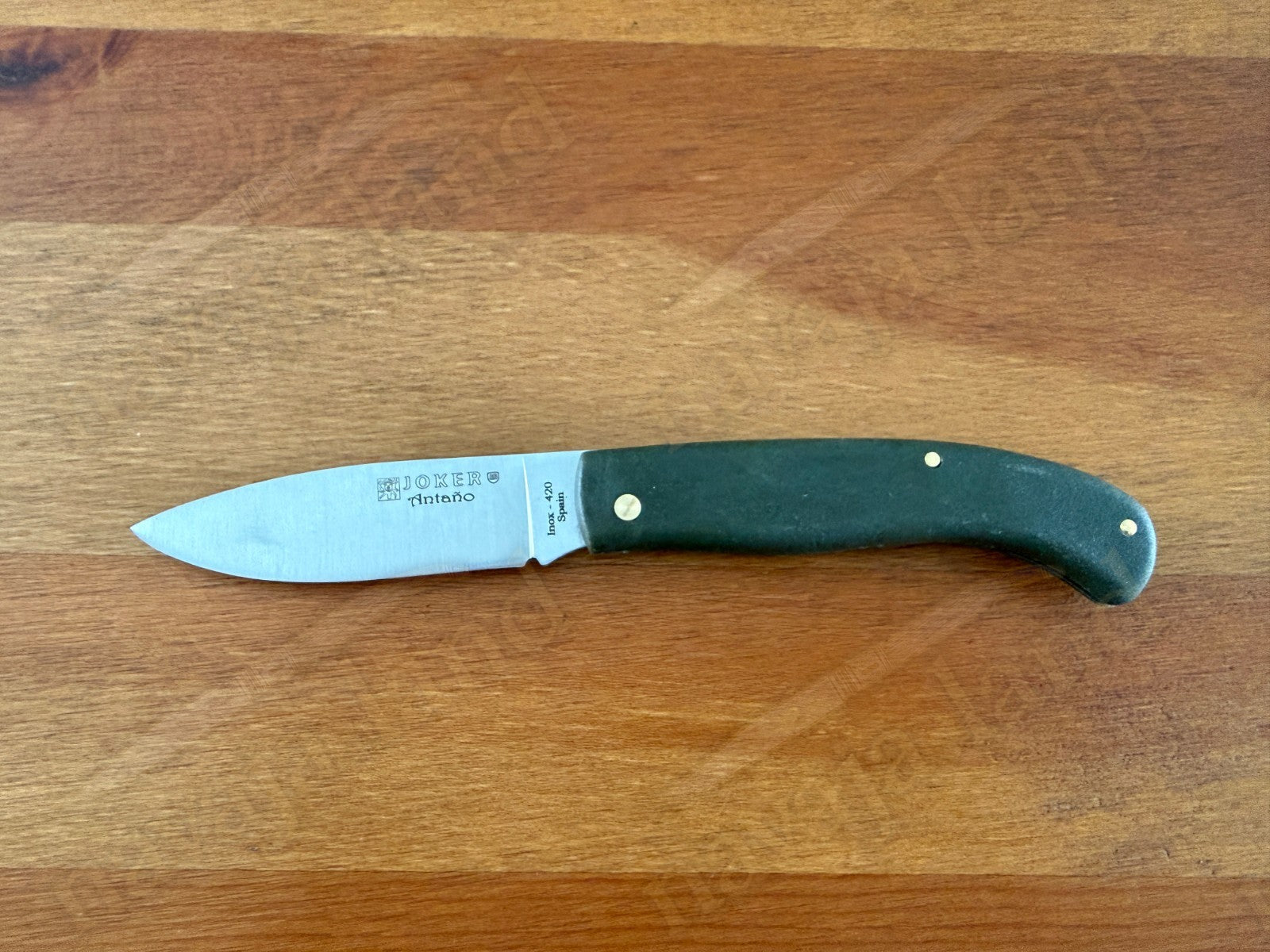 Joker Antaño Pocket Knife 3.15” 420 Steel Blade Green Fiber Handle From Spain