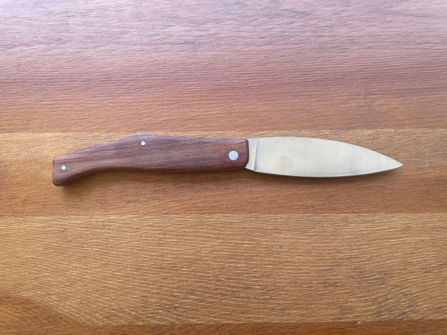 3.9" Pallés Inox Navaja Pocket Knife Stainless Steel Blade Wood Handle Slipjoint