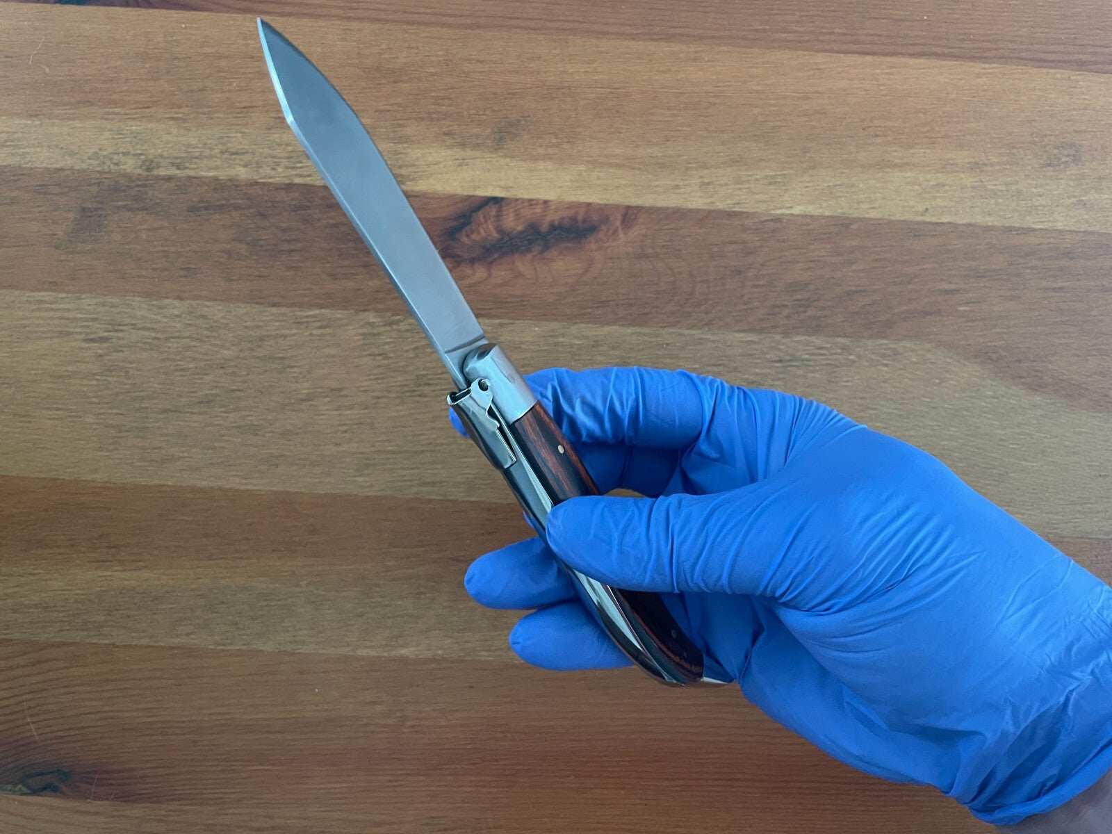 3.8" Spanish Navaja Teja Pastora Pocket Knife Carbon Steel from Spain - Ships US