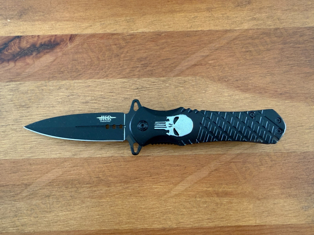 Folding Knife – 3.15” Stainless Steel Blade | Aluminum Handle | Nylon Sheath