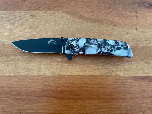 3.5" Master USA Folding Knife Clip Carry Blade Spring Assisted Free Shipping USA