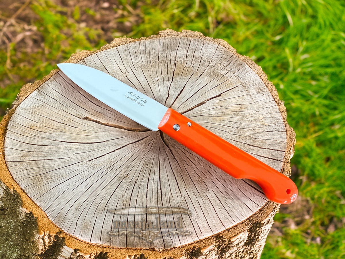 Arcos Orange Spanish Folding Pocket Knife – 3.35" NITRUM Stainless Steel