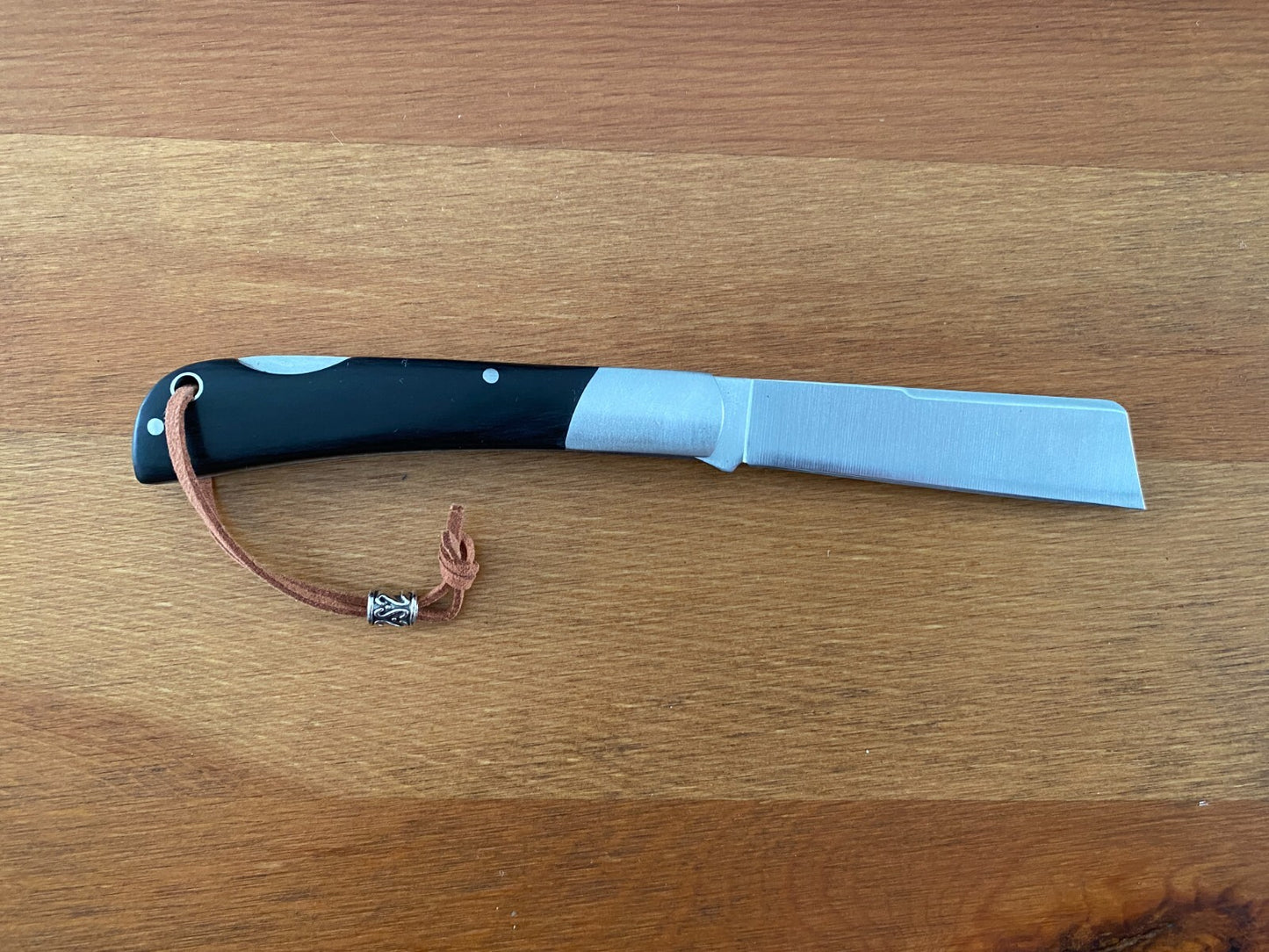 3.15" Cut Tip Najava Pocket Knife Sailor / Marinera Black Stamina Handle - Spain