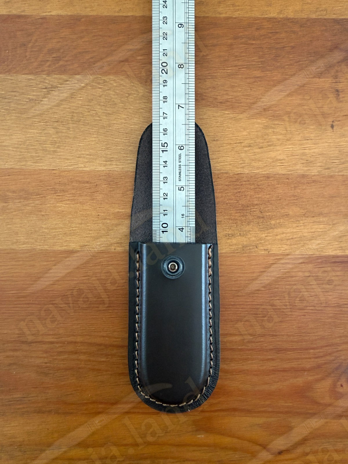 Joker Small Brown Leather Sheath – 5.12" x 1.57" (130 mm x 40 mm)