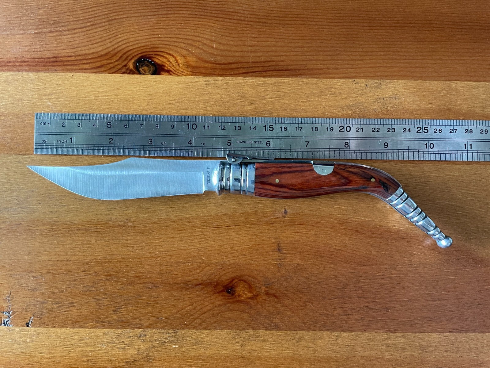 4.5” Navaja Sevillana Style Pocket Knife Handmade in Albacete Spain - USA Seller