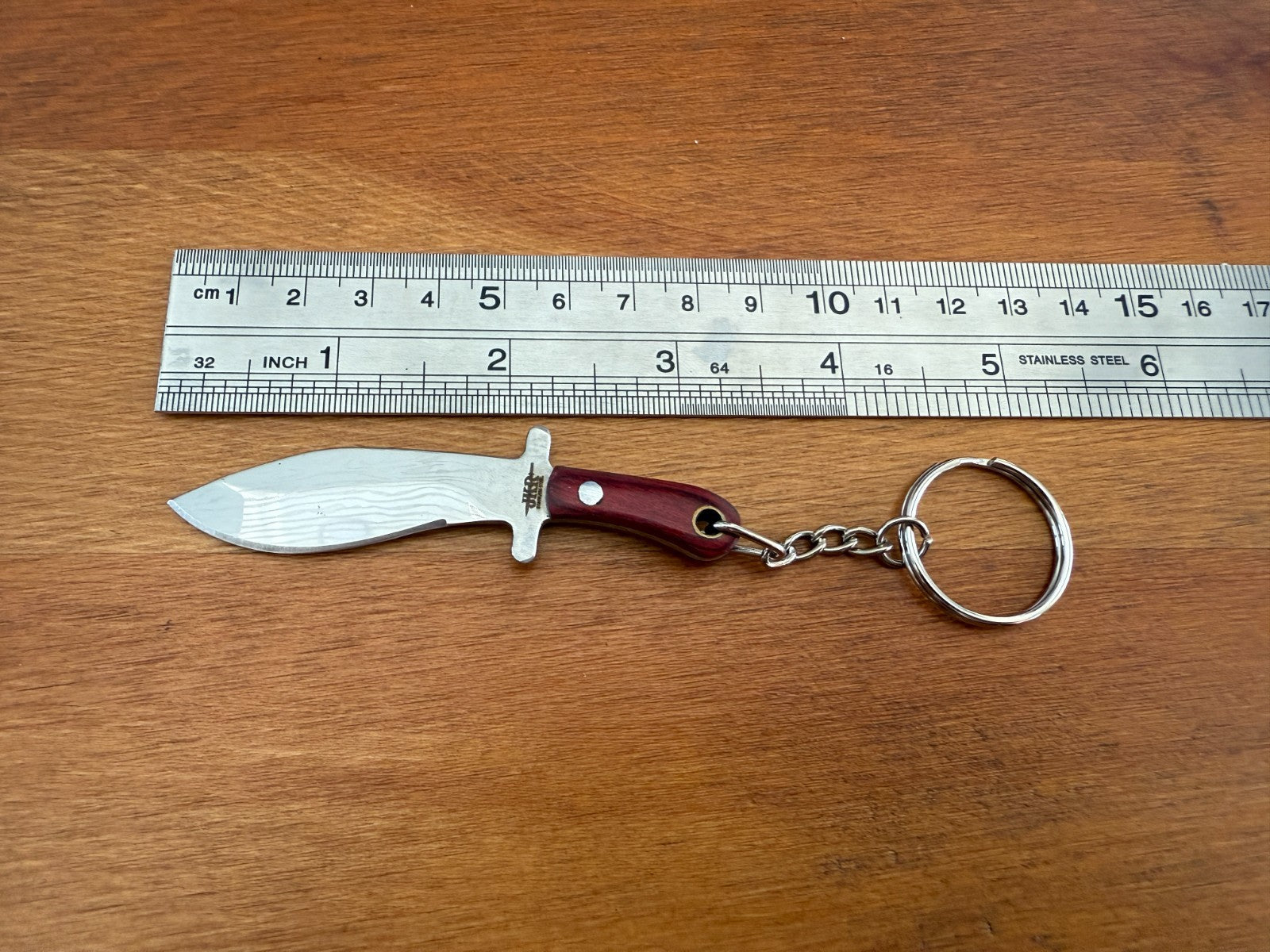 Kukri Knife Keychain w/Sheath Stainless Steel Length 8 cm / 3.14 in.