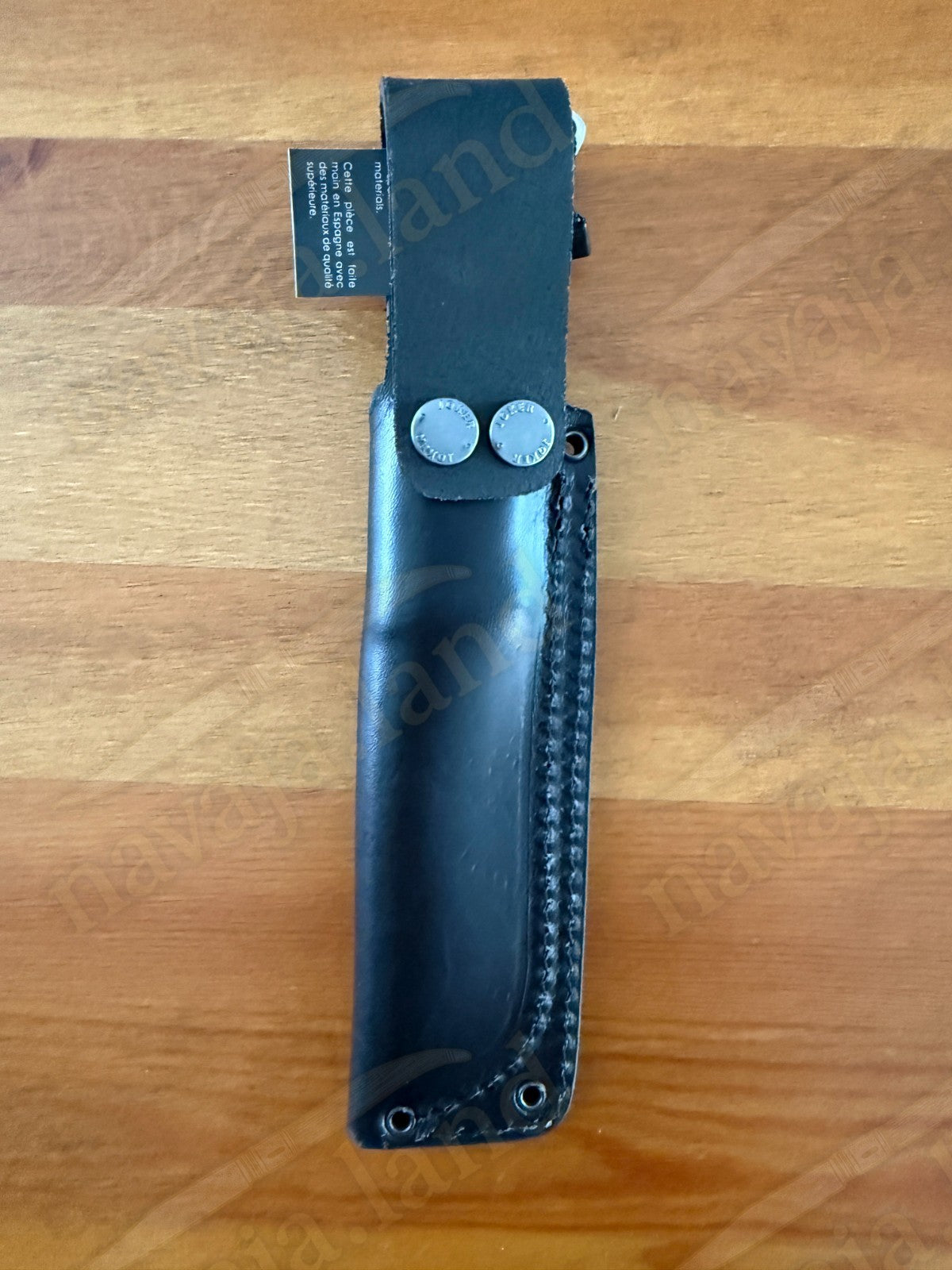 Joker Ursus Survival Knife Böhler N695 Black Micarta Full Tang + Leather Sheath