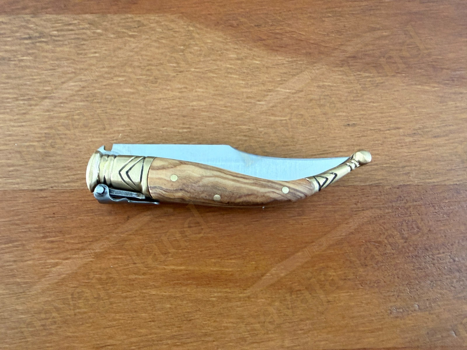 3” Navaja Joker Sevillana Knife Olive Wood Handle High Quality Handmade in Spain