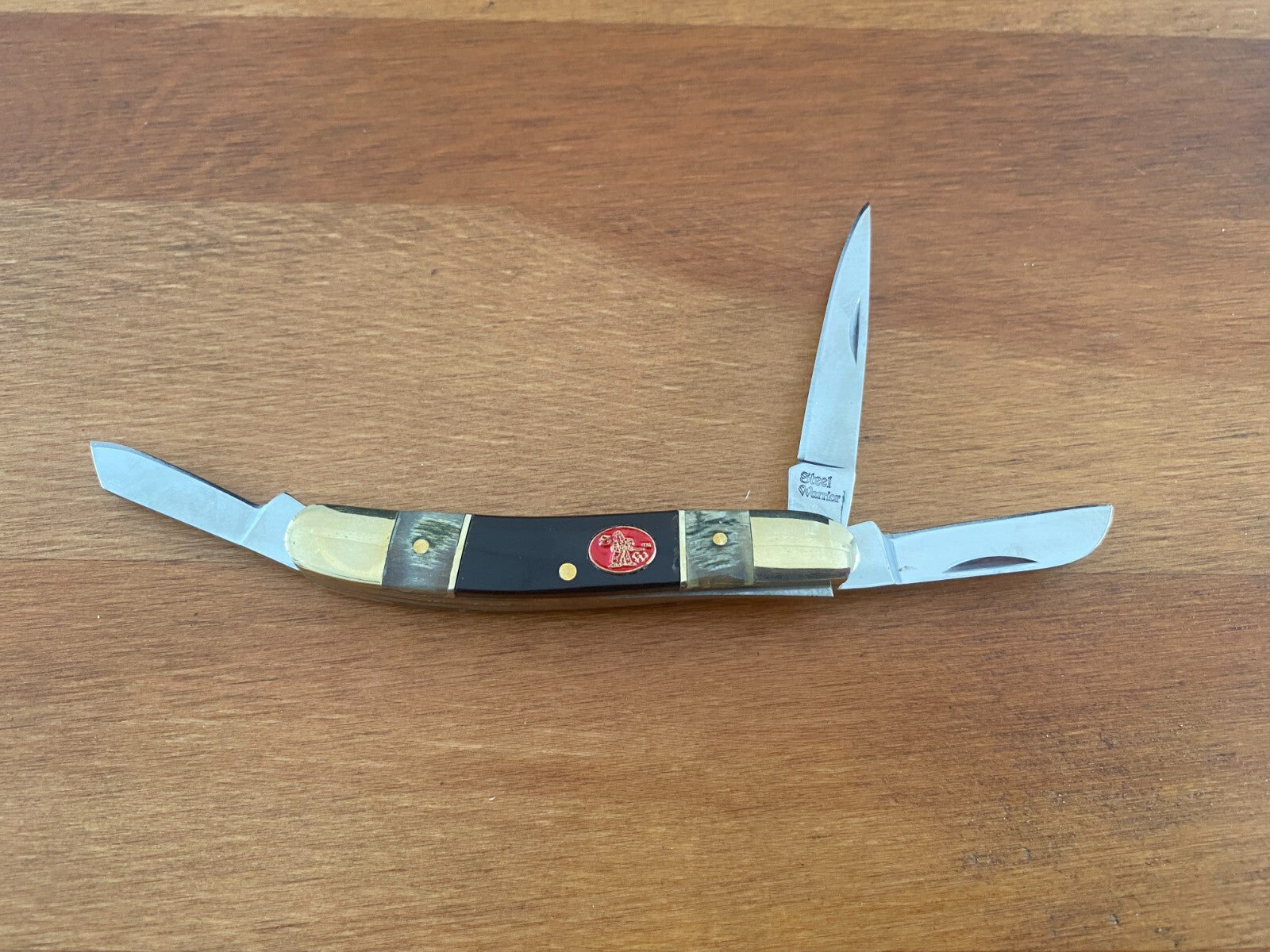 3 1/4" Closed Pocket Steel Warrior 3 Blades SW-114RBR **Read Description