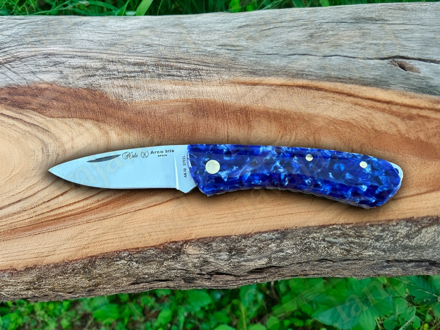 Miguel Nieto ARCO IRIS Spanish Pocket Knife 2 in. Blade AN-58 Steel From Spain