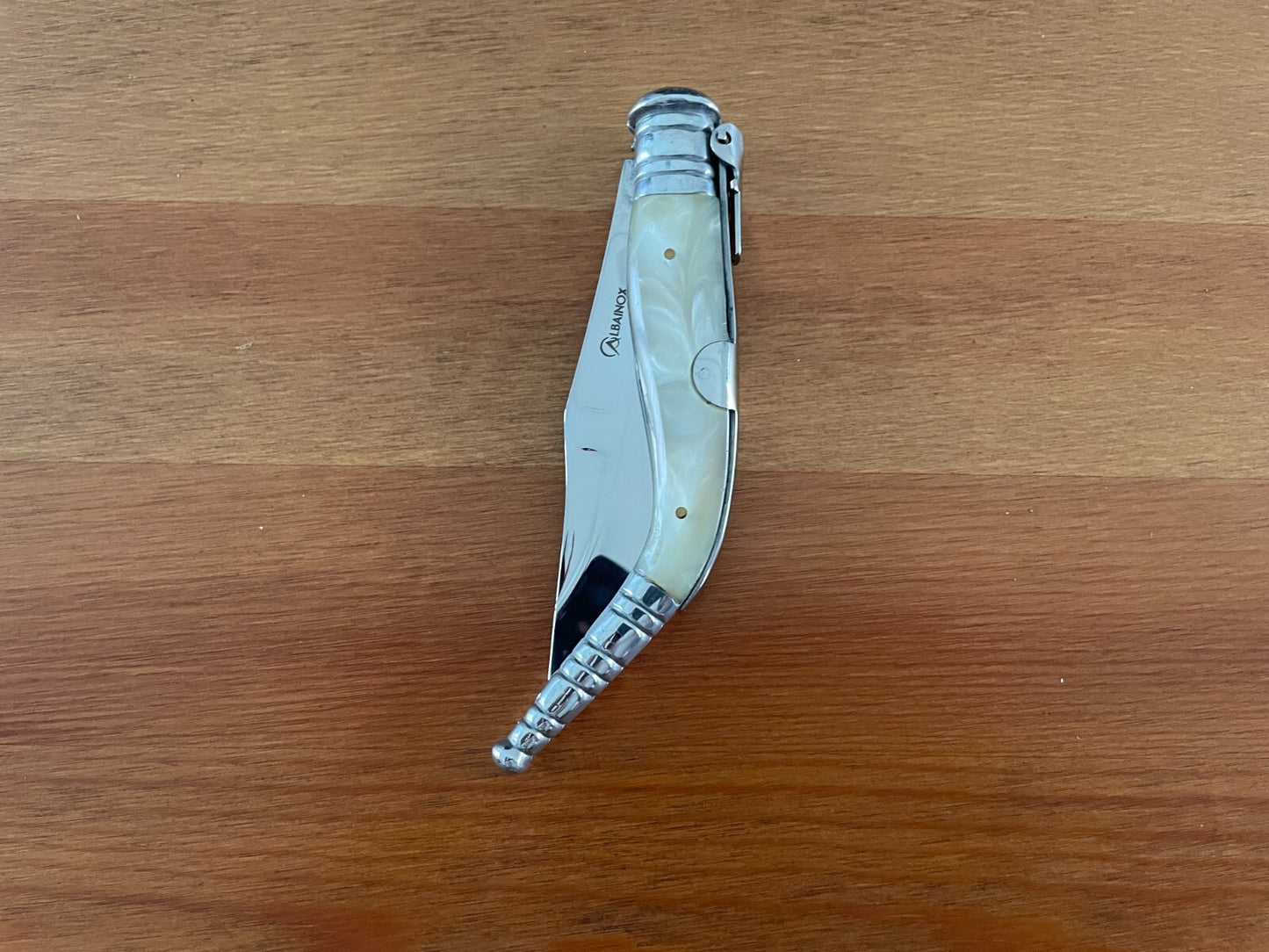 3.75" Navaja Sevillana Bandolera Nacre Imitation Handle from Spain -  US Seller