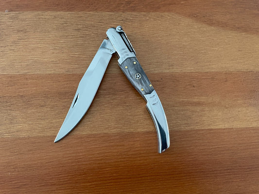 3.8” Arabian Folding Pocket Knife Bull Horn Scales from Spain - US Seller