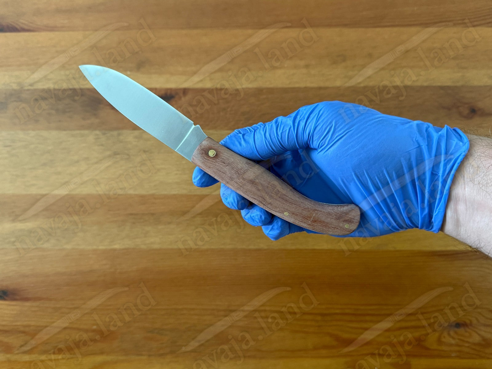 3.54” Joker Camping Folding Knife (Bubinga Wood Handle) 420 Steel - From Spain