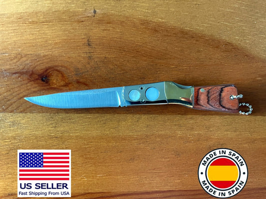 2.75" Shotgun Shaped Navaja Folding Pocket Knife from Spain USA Seller