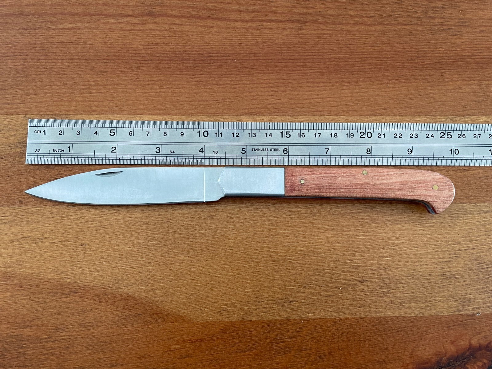 4.2" Navaja Girodia Stainless Steel Blade Wood Handle Slipjoint Made in Spain