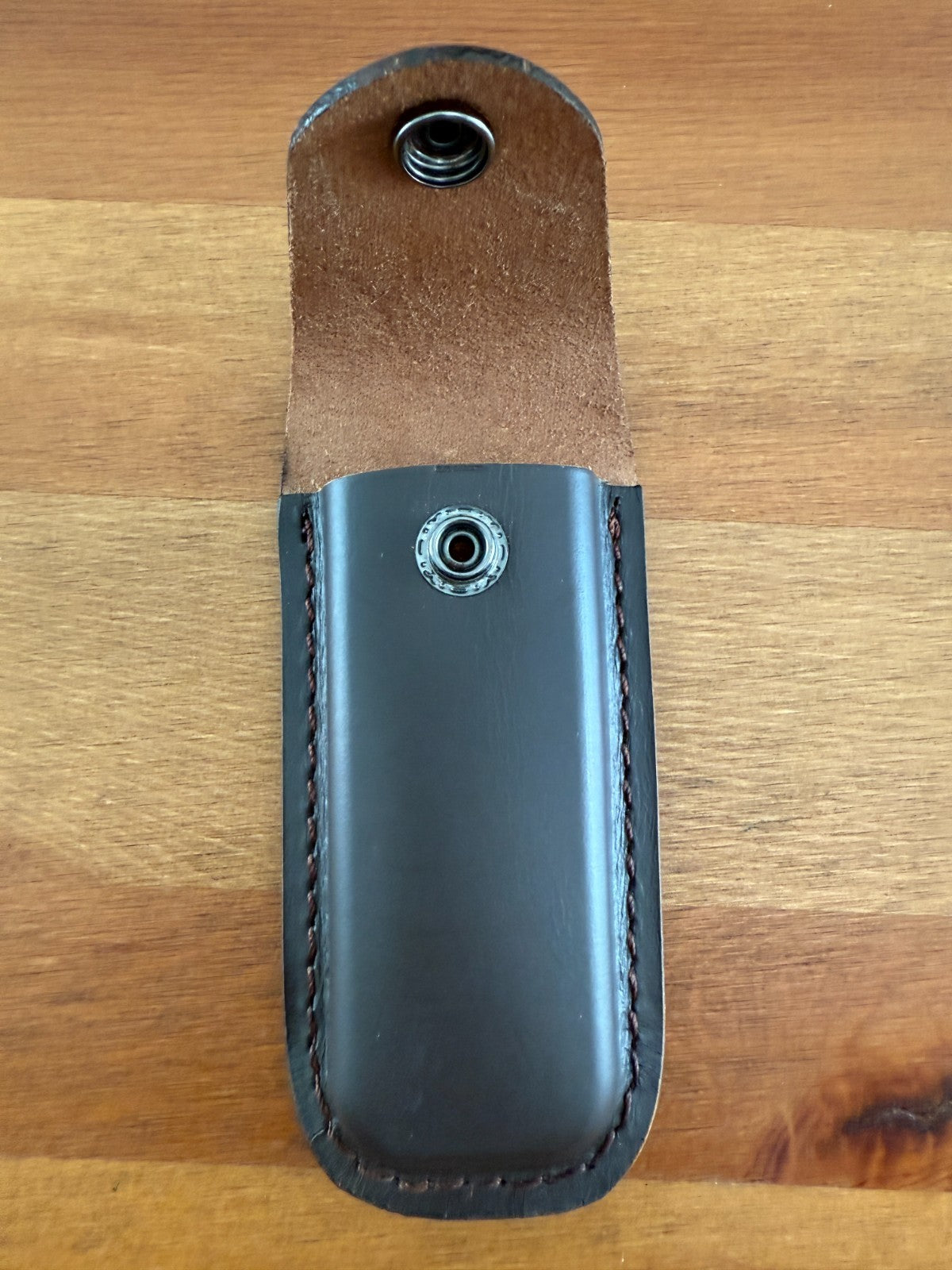 Leather Sheath for Folding Knives 4 x 11.5 cm (1.6 x 4.5 in) Belt Pouch Knife