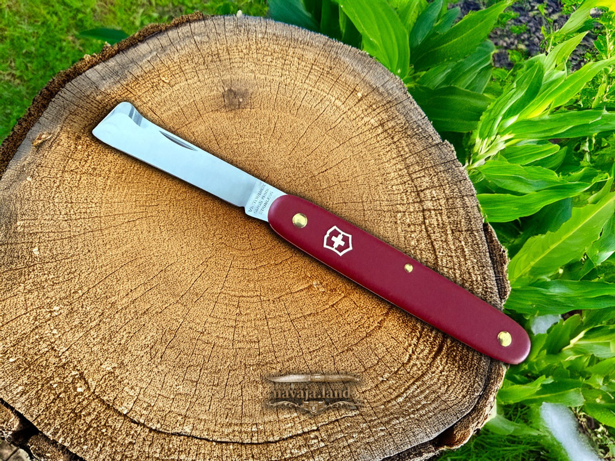 Victorinox Budding Knife 2.2" Steel Blade Nylon Handle Bark Lifter Swiss Made