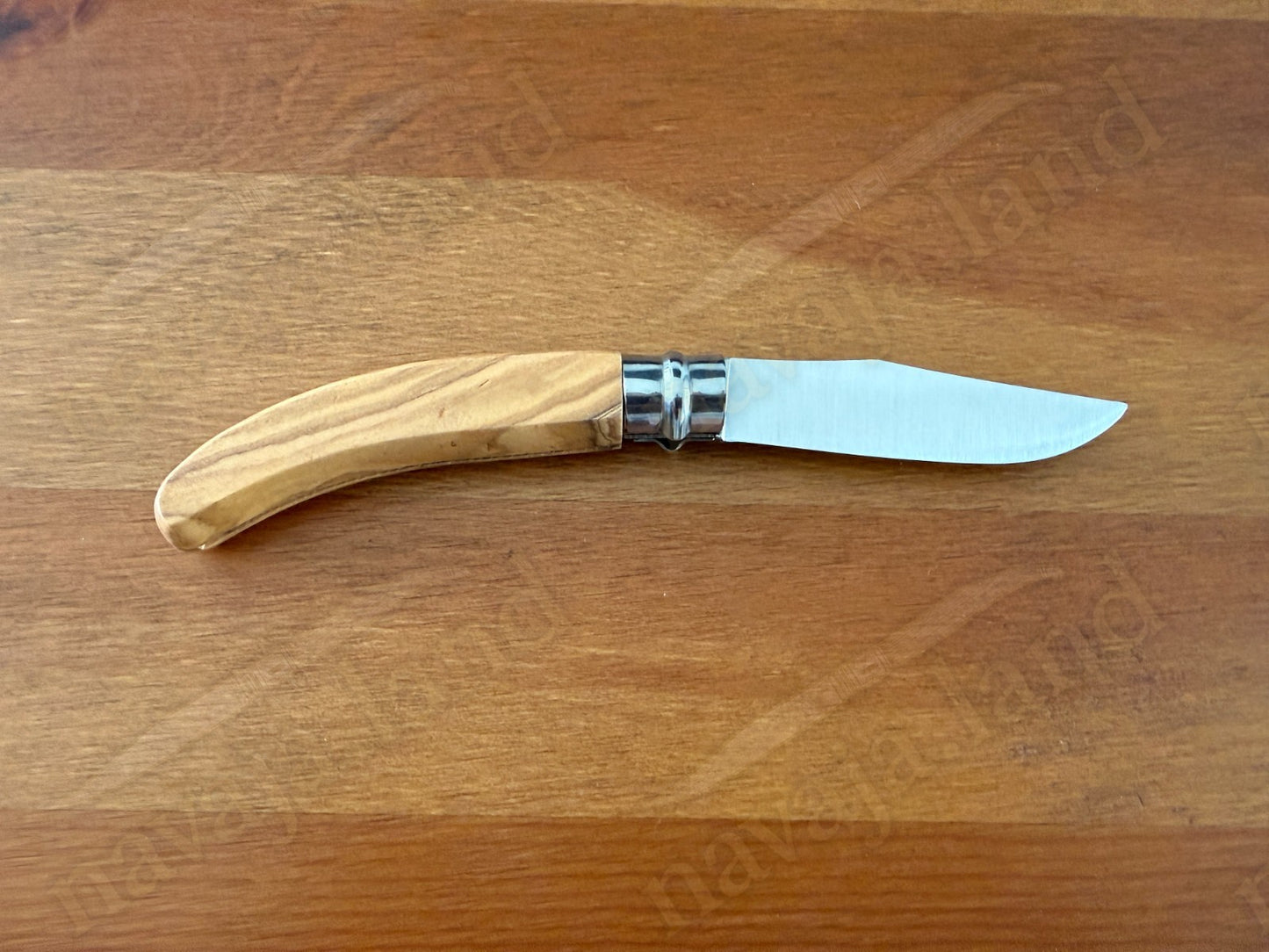 Olive Wood Handle Joker Folding Knife 8 cm (3.15 in) Blade with Viroblock Lock