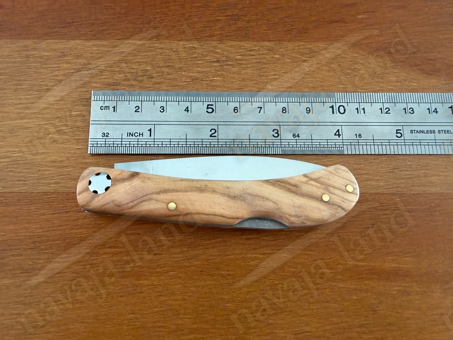 3.15” Joker Bretón Camping Folding Knife (Olive Wood Handle) Handmade in Spain