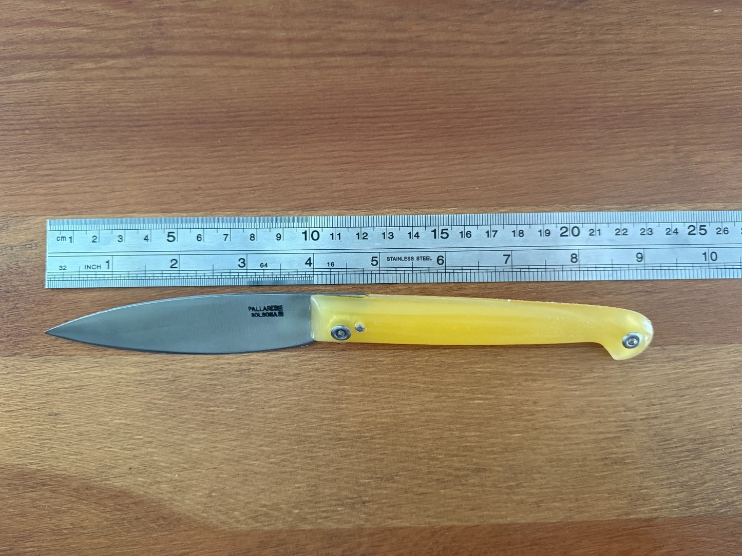 3.9" Pallares Solsona Navaja Folding Pocket Knife Stainless Inox Gabacha - Spain