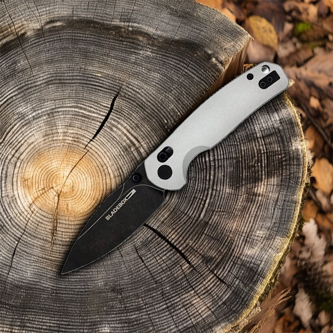 Lone Wolf Folding Pocket Knife 3” D2 Steel Blade Axis Lock Aluminum Alloy Handle