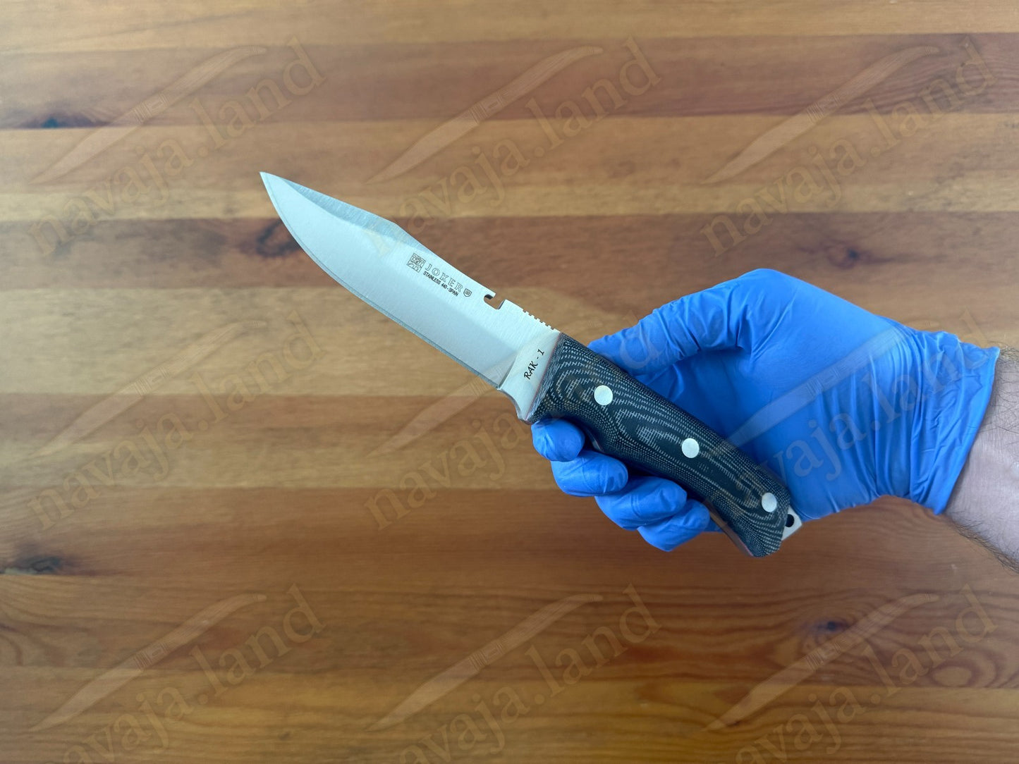Joker RAK-1(2) Tactical Knife Full Tang | 440 Steel | Micarta Handle From Spain
