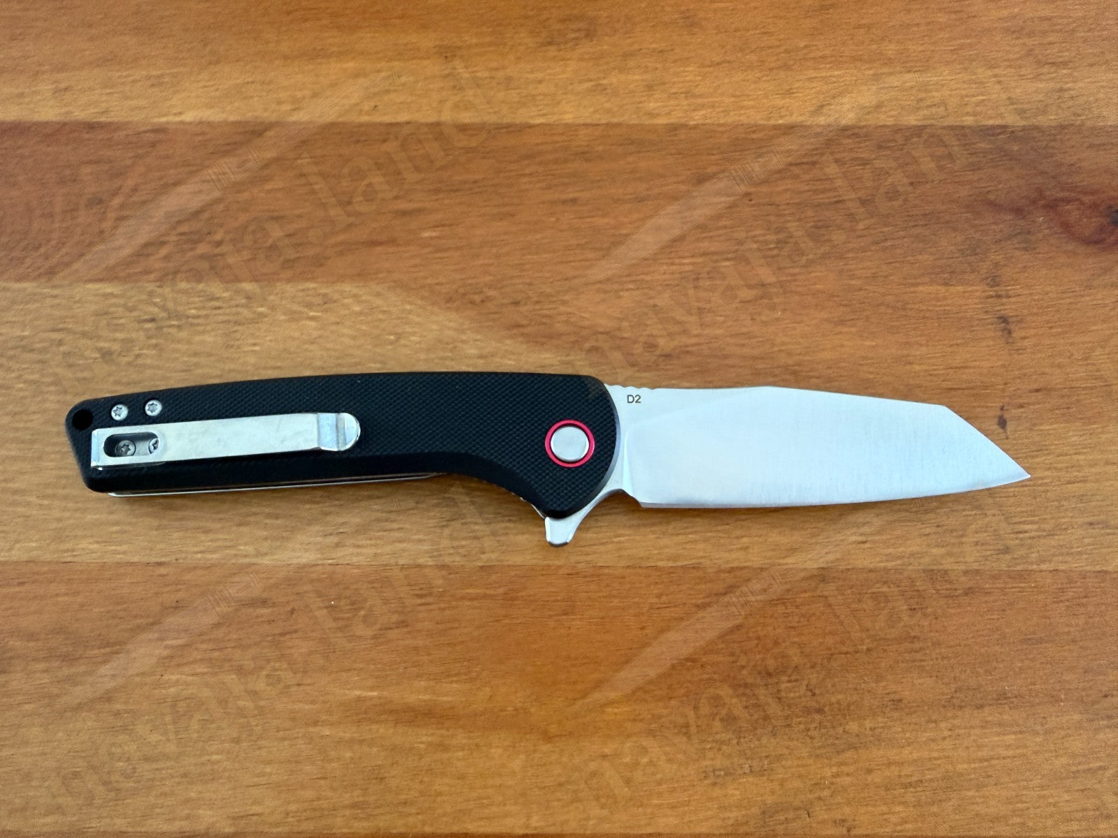 Folding Knife Carbon Fiber & G10 Handle - D2 Steel - 3.5" Blade Presentation Box