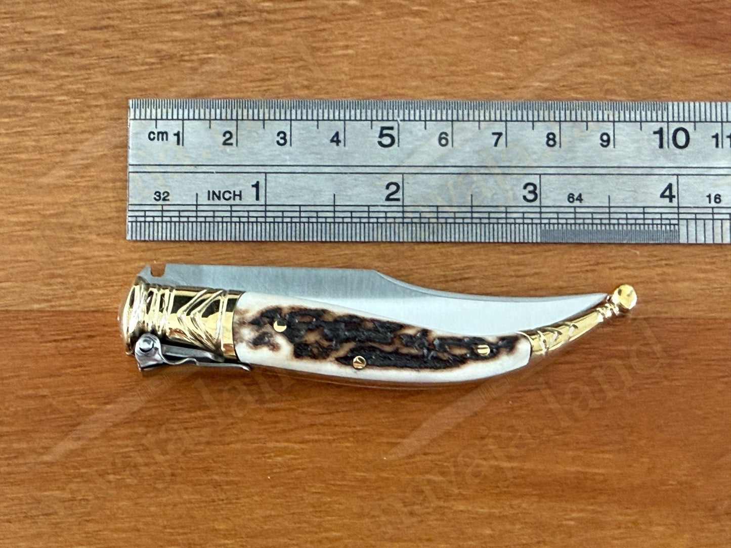 3” Navaja Joker Sevillana Knife Stag Horn Handle High Quality Handmade in Spain
