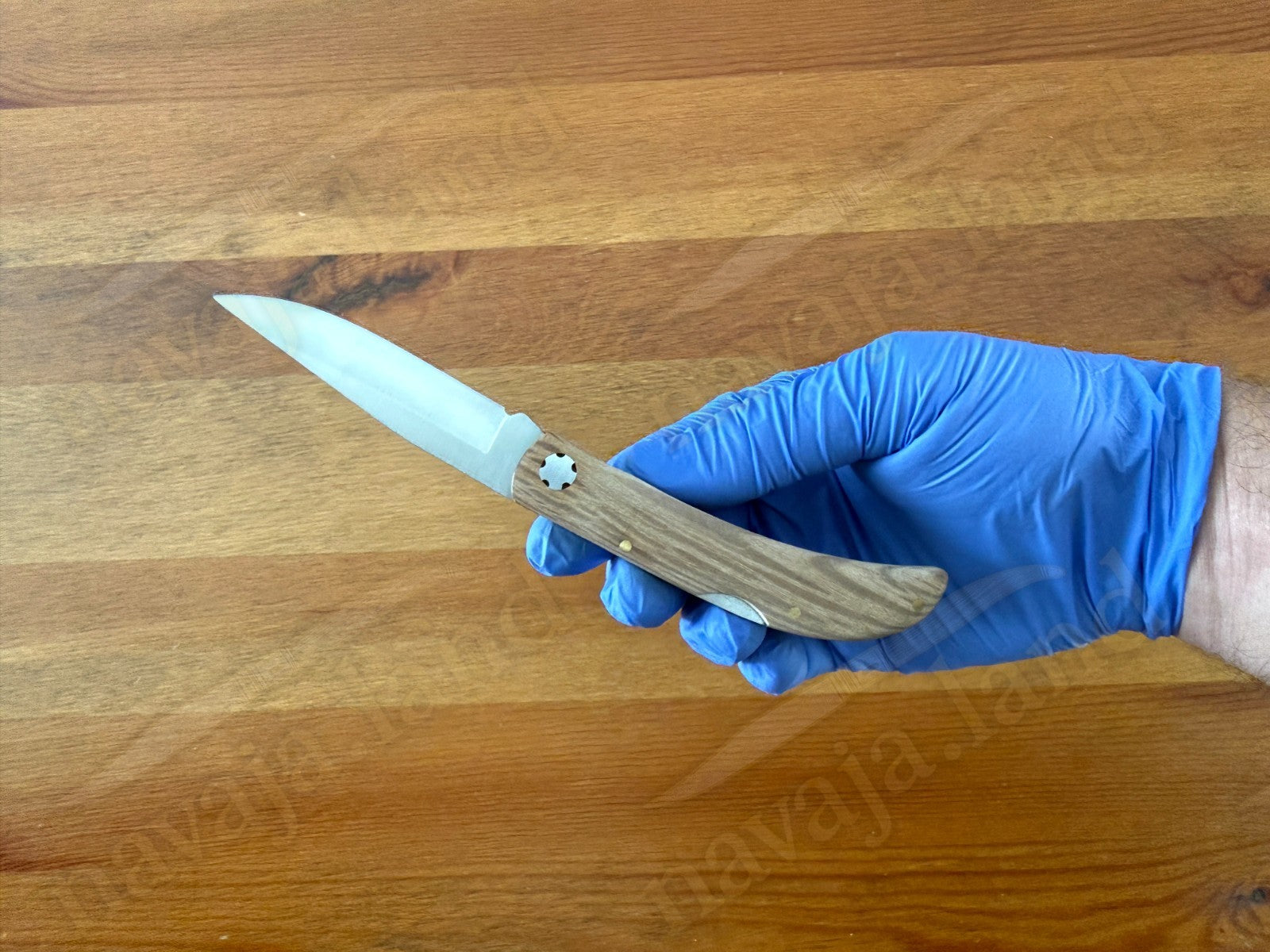 3.15” Joker Pointer Camping Folding Knife (Holm Oak Wood Handle) Made in Spain