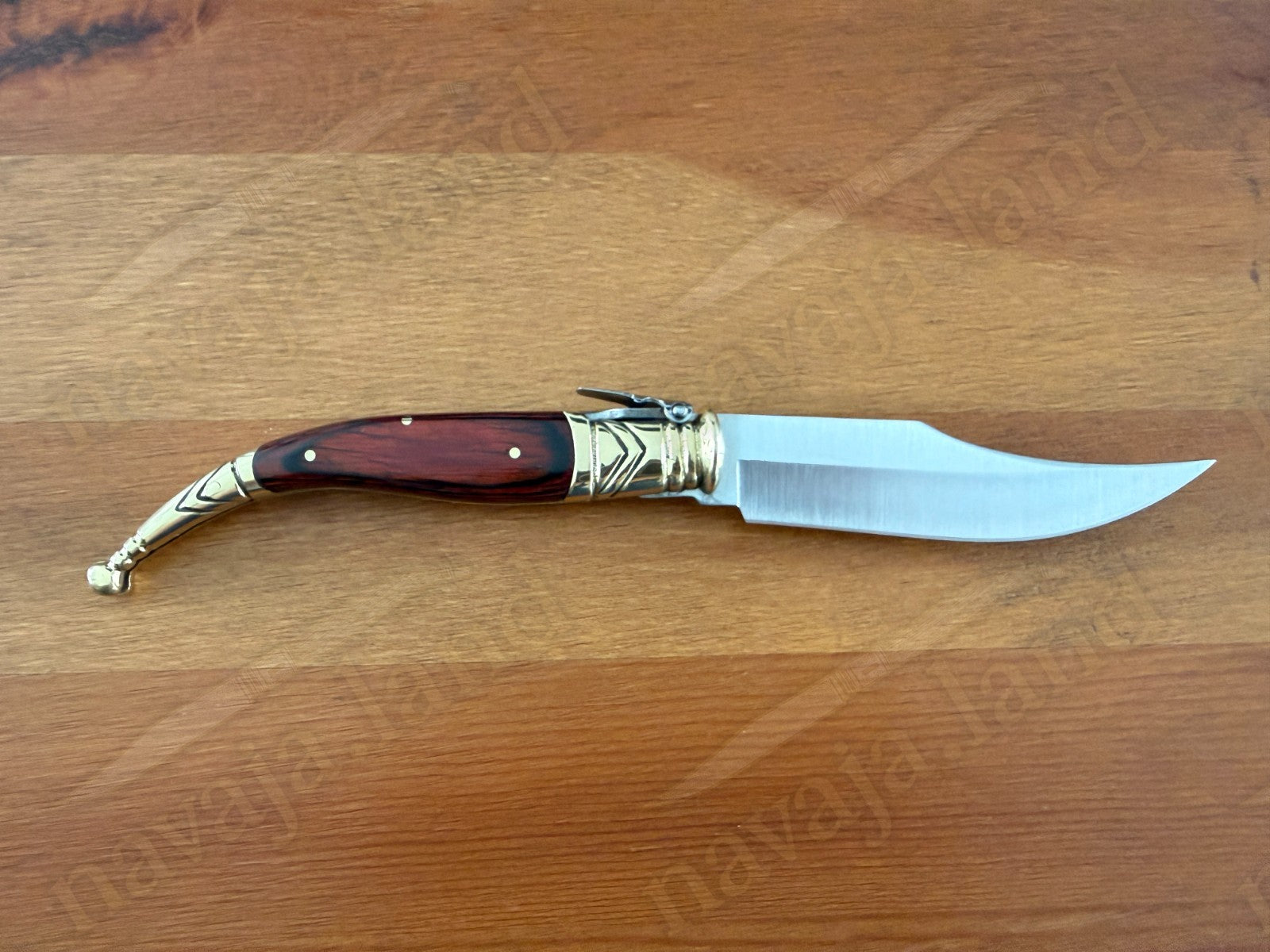 4.5” Navaja Joker Sevillana Classic Navaja Pocket Knife From Spain NO Ratchet