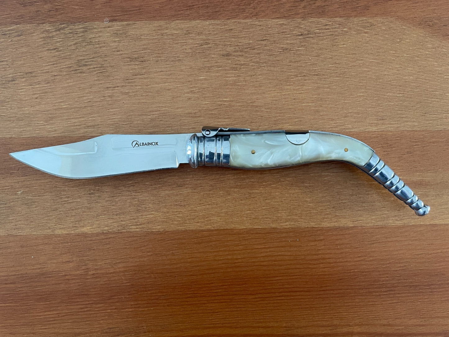 3.75" Navaja Sevillana Bandolera Nacre Imitation Handle from Spain -  US Seller