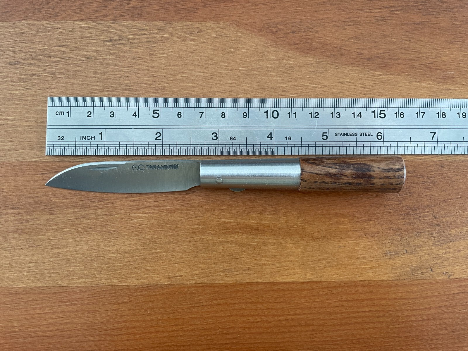 2.75" CQ Taramundi Pocket Knife Chestnut Wood Handle Made in Spain -  US Seller