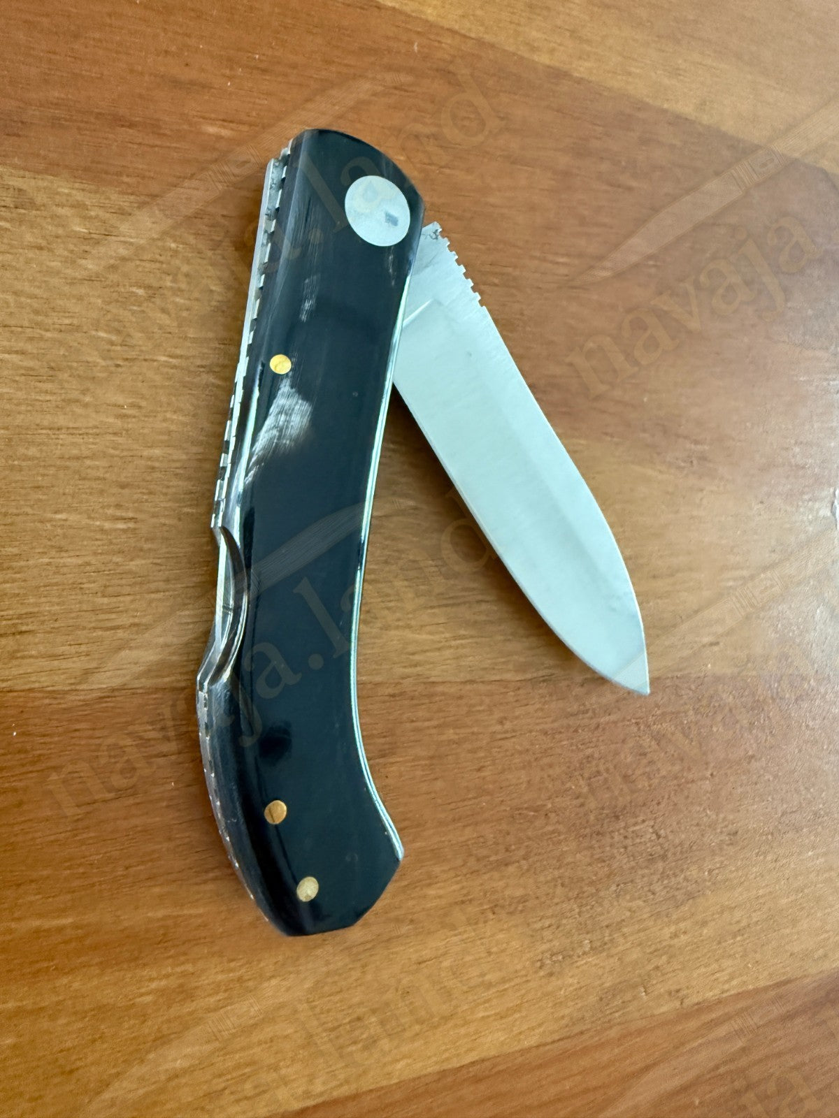Joker Pachón Folding Knife – Buffalo Horn Handle Sandvik 12C27 Steel Backlock