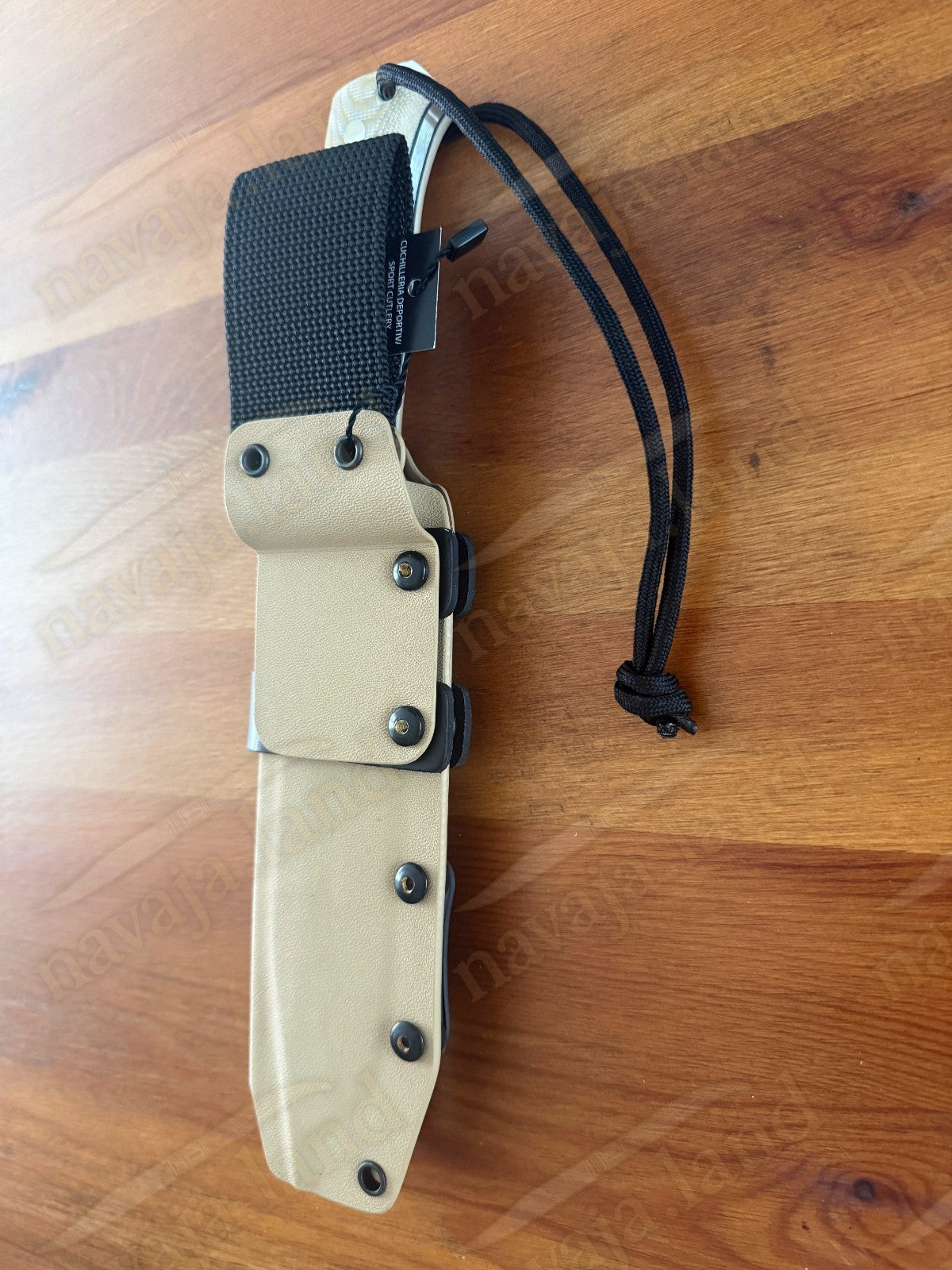 Joker Nomad Survival / Camp Knife 6.5" Böhler N695 Steel Beige Micarta Handle