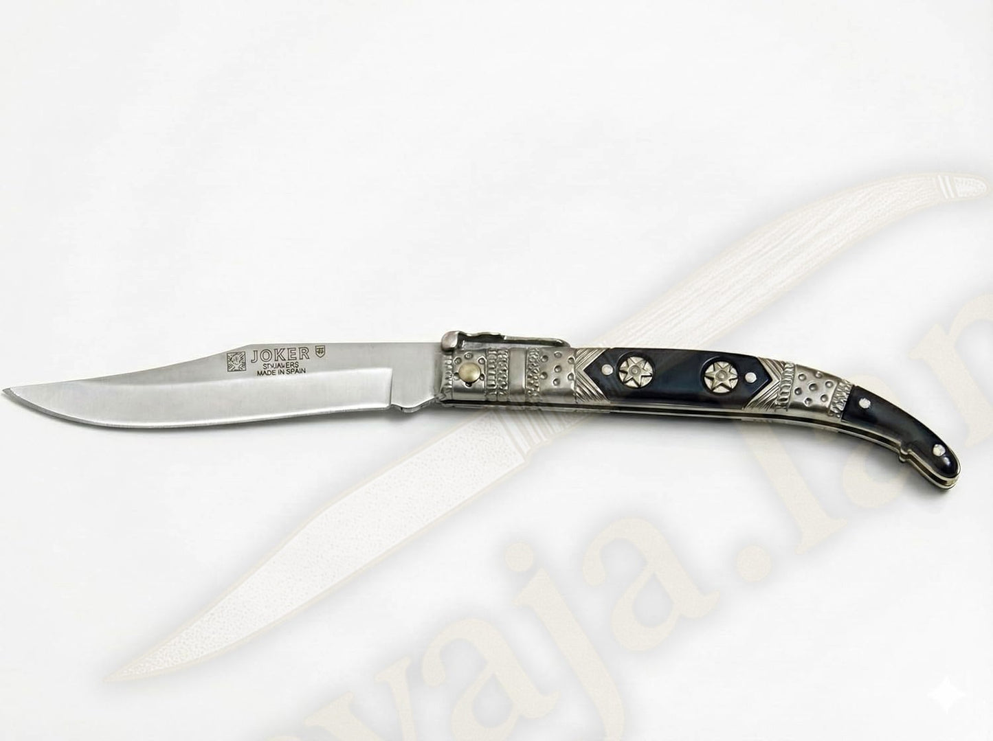 3.5” Albacete Navaja Joker Arabian Knife Zamak Handle Handmade Slipjoint Spain