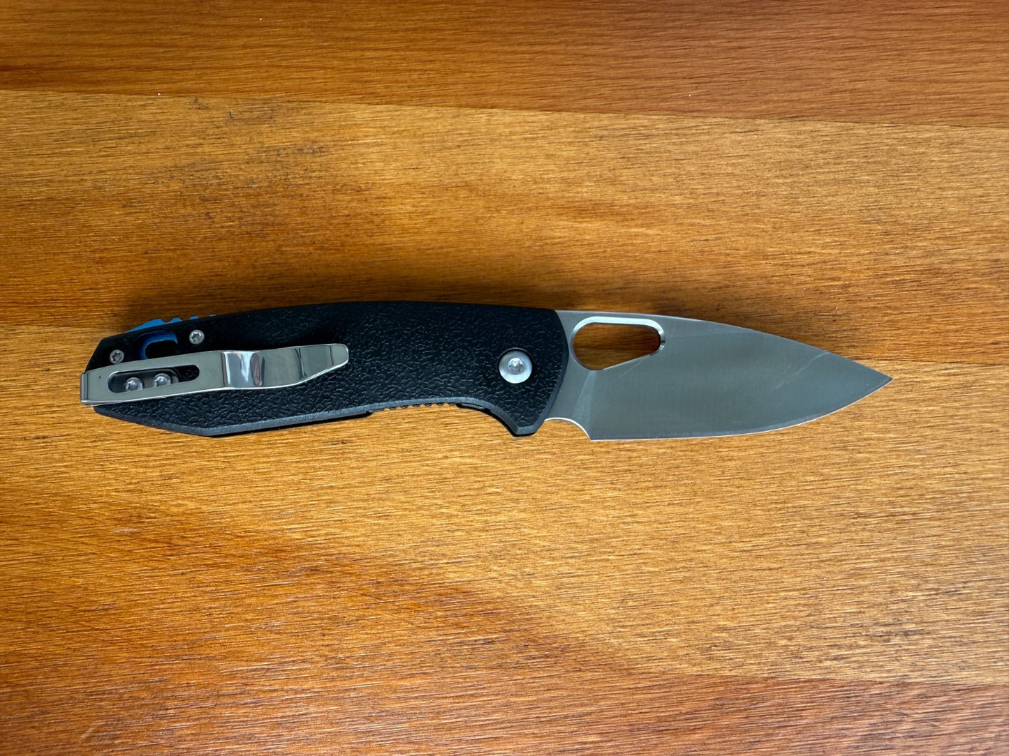2.5" Stainless Steel Blade Pocket Knife Fiberglass Handle Pocket Clip From Spain