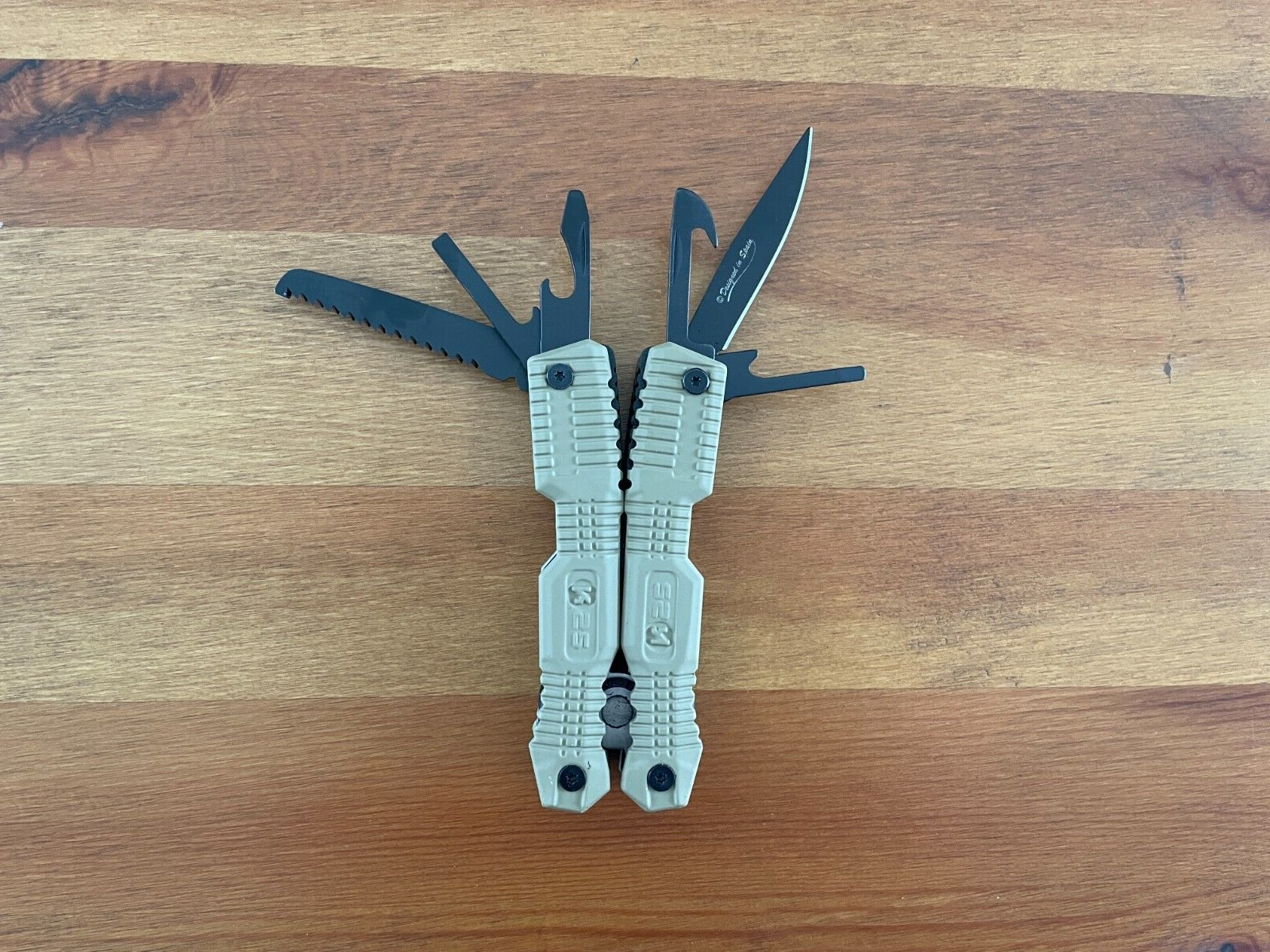 K25 Tactical Multi-Tool Pliers with Sheath and Various Screwdriver Bits