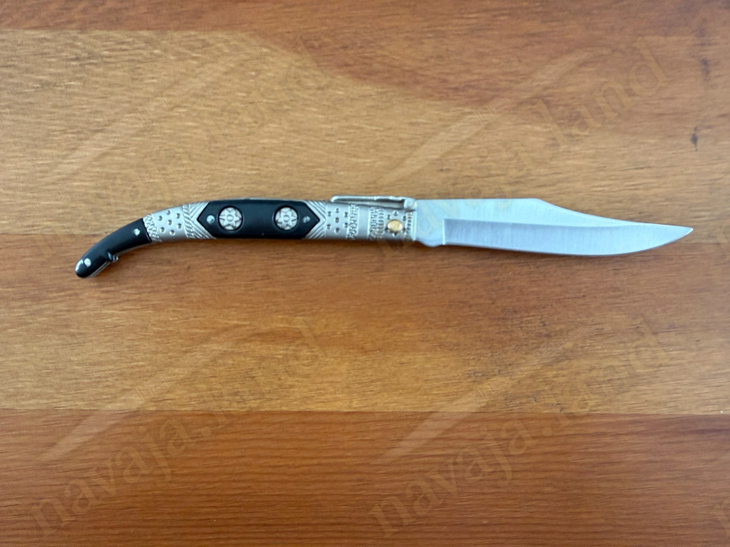 3.5” Albacete Navaja Joker Arabian Knife Zamak Handle Handmade Slipjoint Spain